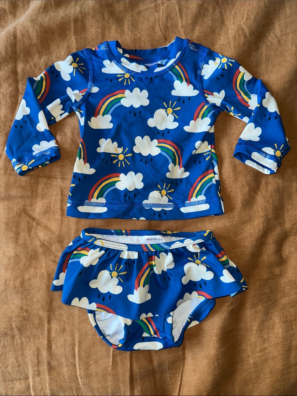 Hanna Andersson Rainbow Swimsuit